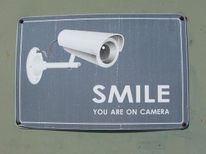 Smile you are on camera sign-Sept 18 2014
